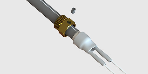 PSx-5 candeletta ceramica dettagli della parte di montaggio universale